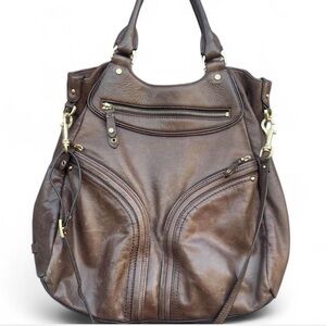 Gorgeous Cole Haan Brown Leather Shoulder Bag